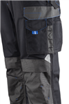 Pantalon de travail 7 poches - Noir/Bleu - TELICA - COVERGUARD 5TLP010